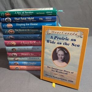 Dear Canada 12 Books Historical Diary Hardcover Scholastic Homeschool